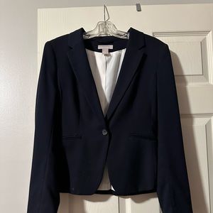 Small H&M navy blue fitted blazer